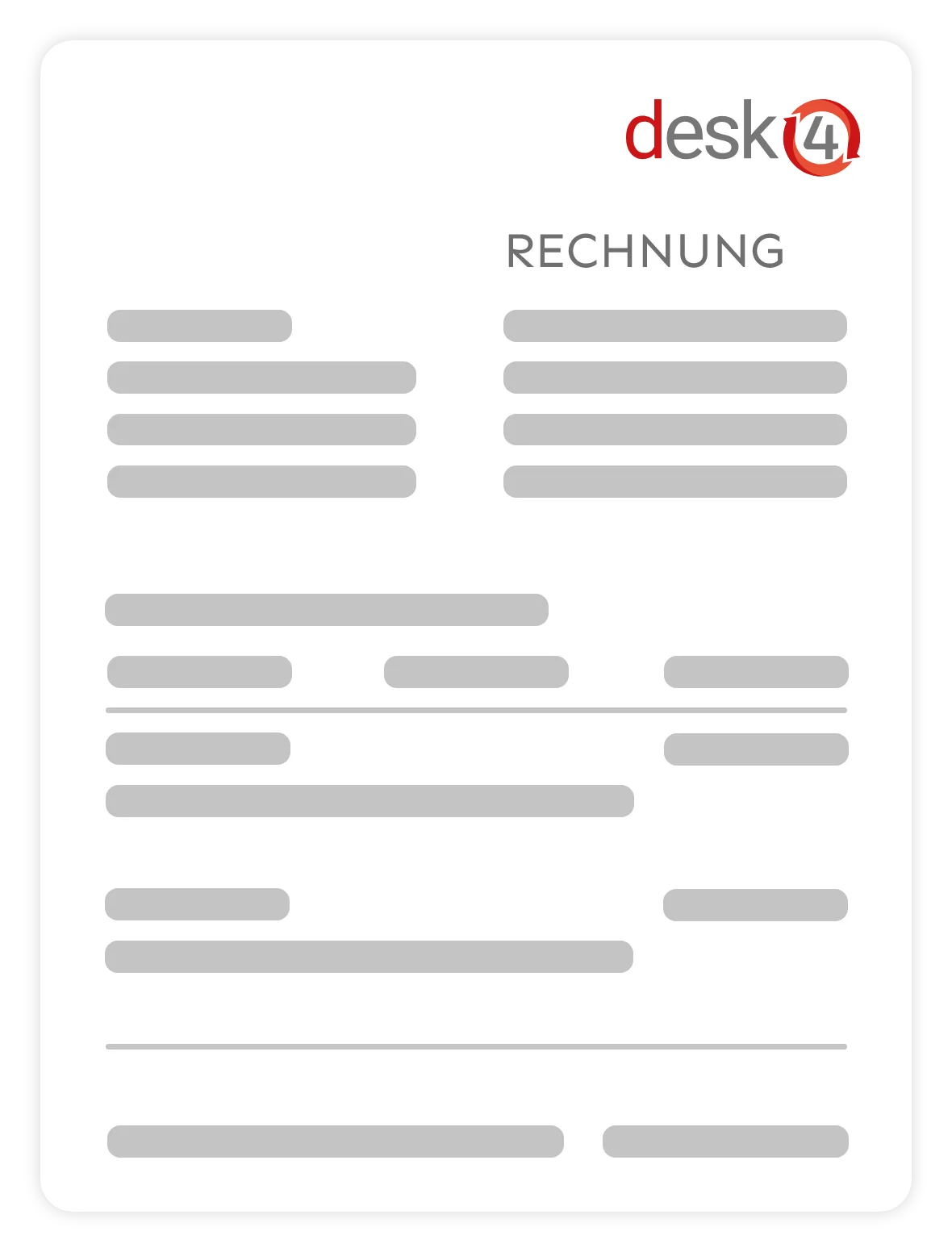 E-Rechnung Mockup